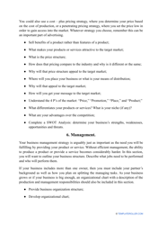 Farm Business Plan Template, Page 6