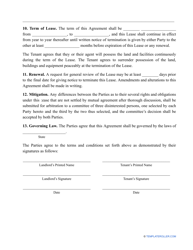 Farm Lease Agreement Template - New York, Page 3