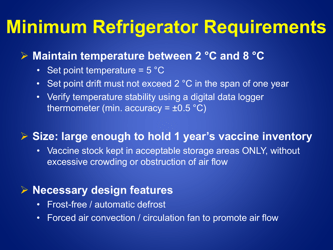 Guidelines for Storage and Temperature Monitoring of Refrigerated Vaccines, Page 4