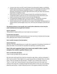 Writing an Effective Personal Profile, Page 2