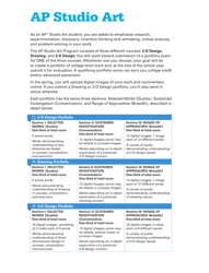 Ap Studio Art Portfolio Requirements 2016-2017, Page 2