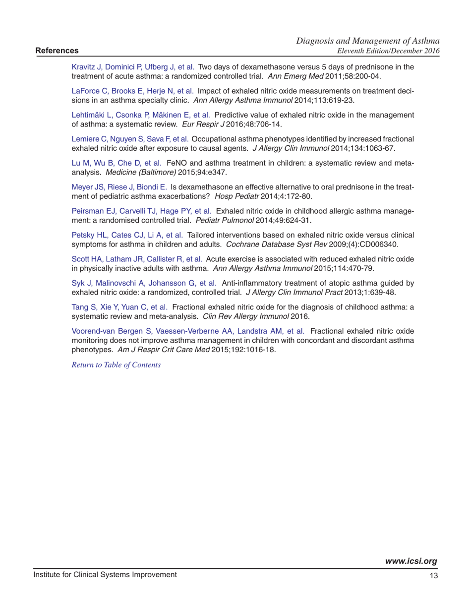Health Care Guideline: Diagnosis and Management of Asthma - Institute for Clinical Systems Improvement, Page 14