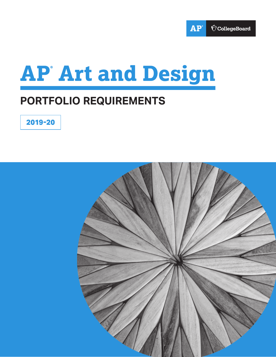 Ap Art And Design Portfolio Requirements Download Printable PDF Templateroller