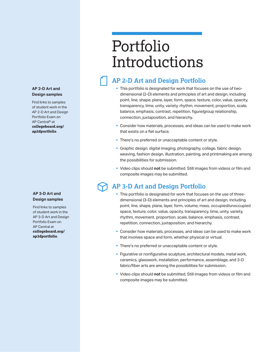 Ap Art and Design Portfolio Requirements 2019-2020, Page 4