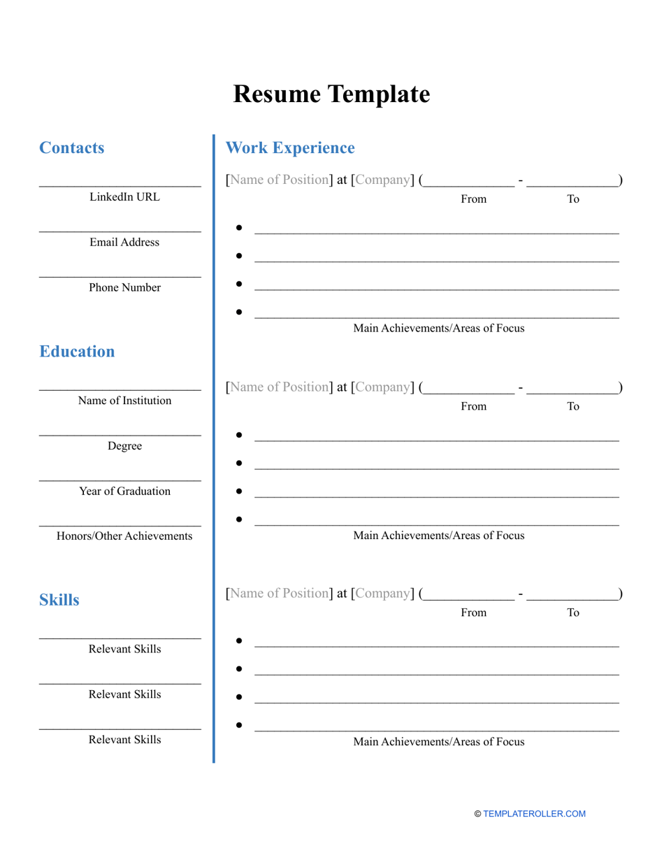 resume-template-download-printable-pdf-templateroller