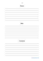 Consulting Business Plan Template, Page 12
