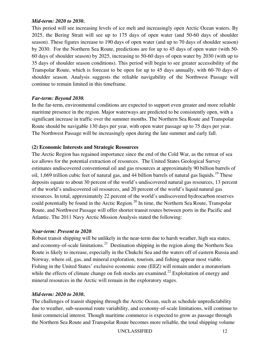 U.S. Navy Arctic Roadmap 2014-2030, Page 16