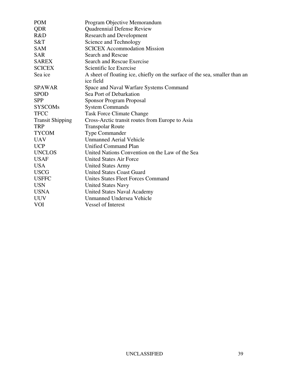 U.S. Navy Arctic Roadmap 2014-2030, Page 43