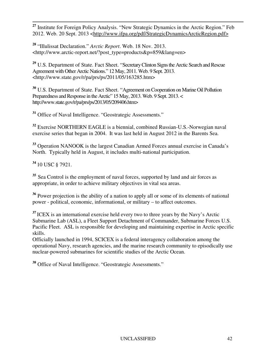 U.S. Navy Arctic Roadmap 2014-2030, Page 46