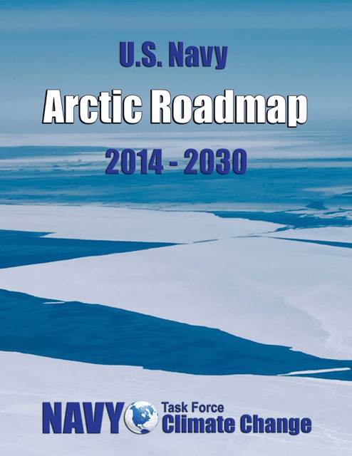 U.S. Navy Arctic Roadmap 2014-2030 Download Pdf