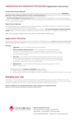 Application for Undergraduate Admission - Lynchburg College, Page 2