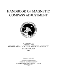Handbook of Magnetic Compass Adjustment - National Geospatial-Intelligence Agency