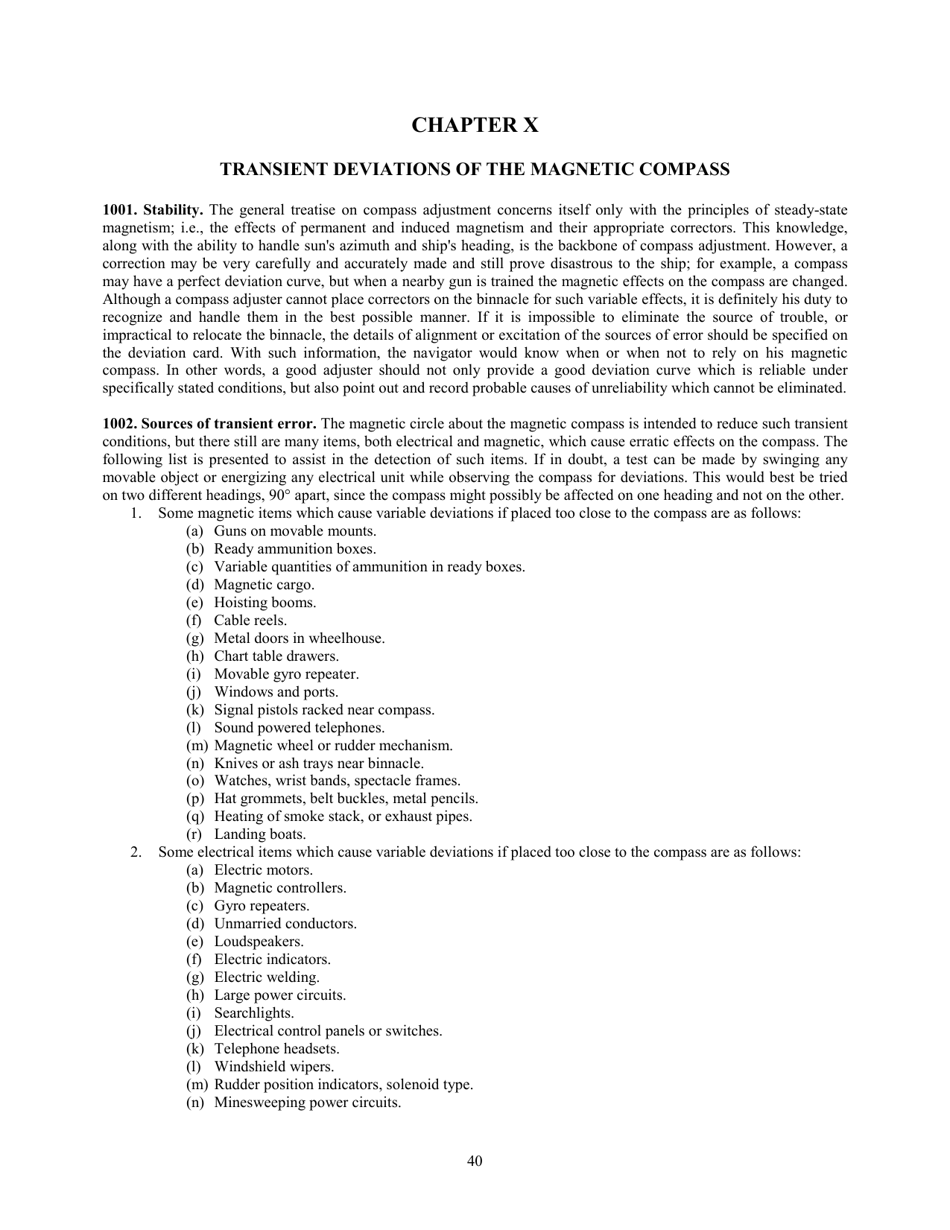 Handbook of Magnetic Compass Adjustment - National Geospatial-Intelligence Agency, Page 41