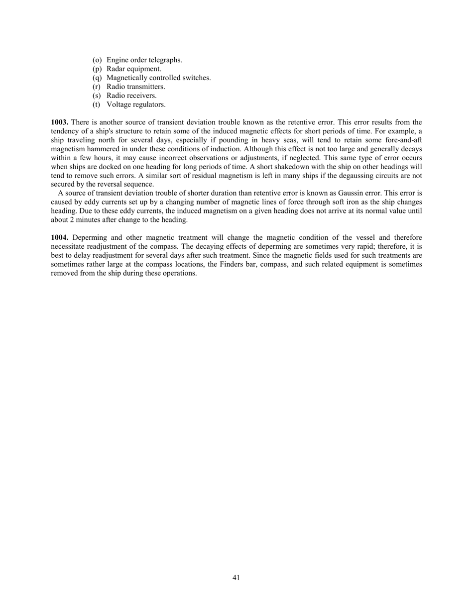 Handbook of Magnetic Compass Adjustment - National Geospatial-Intelligence Agency, Page 42