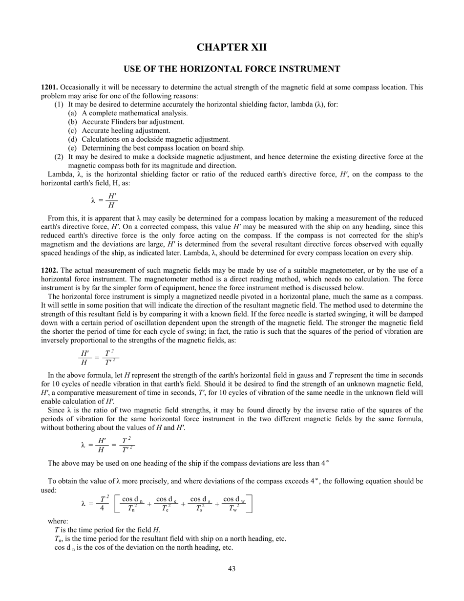 Handbook of Magnetic Compass Adjustment - National Geospatial-Intelligence Agency, Page 44