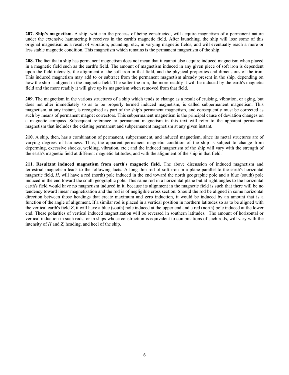 Handbook of Magnetic Compass Adjustment - National Geospatial-Intelligence Agency, Page 7