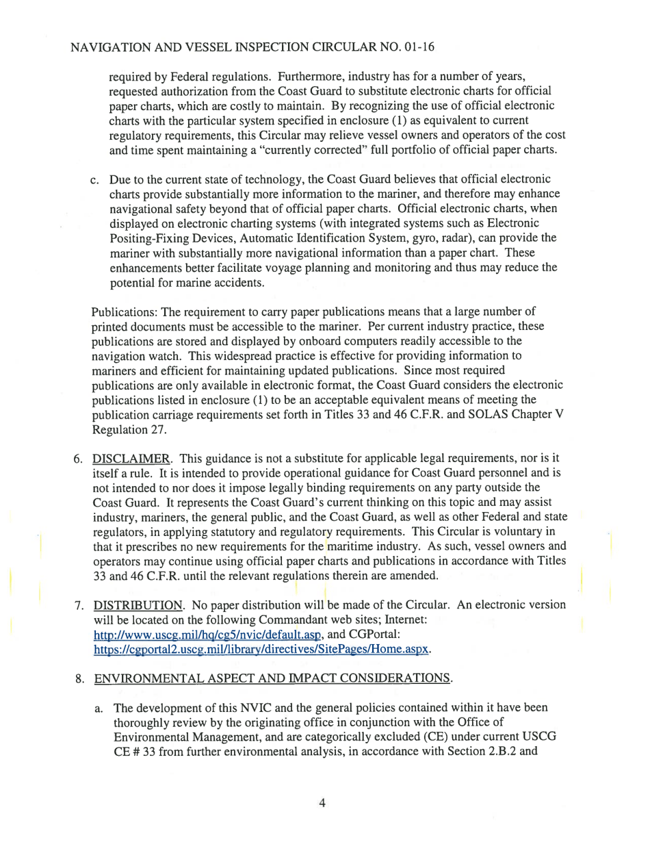Navigation and Vessel Inspection Circular No. 01-16, Page 4
