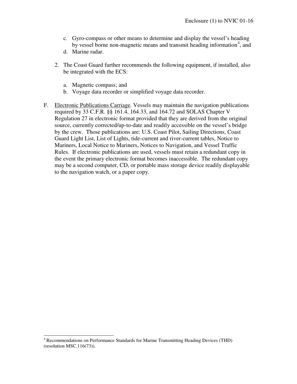 Navigation and Vessel Inspection Circular No. 01-16, Page 8