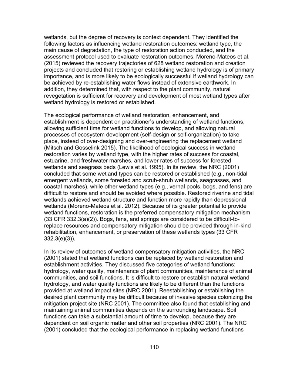 Decision Document Nationwide Permit 12, Page 110