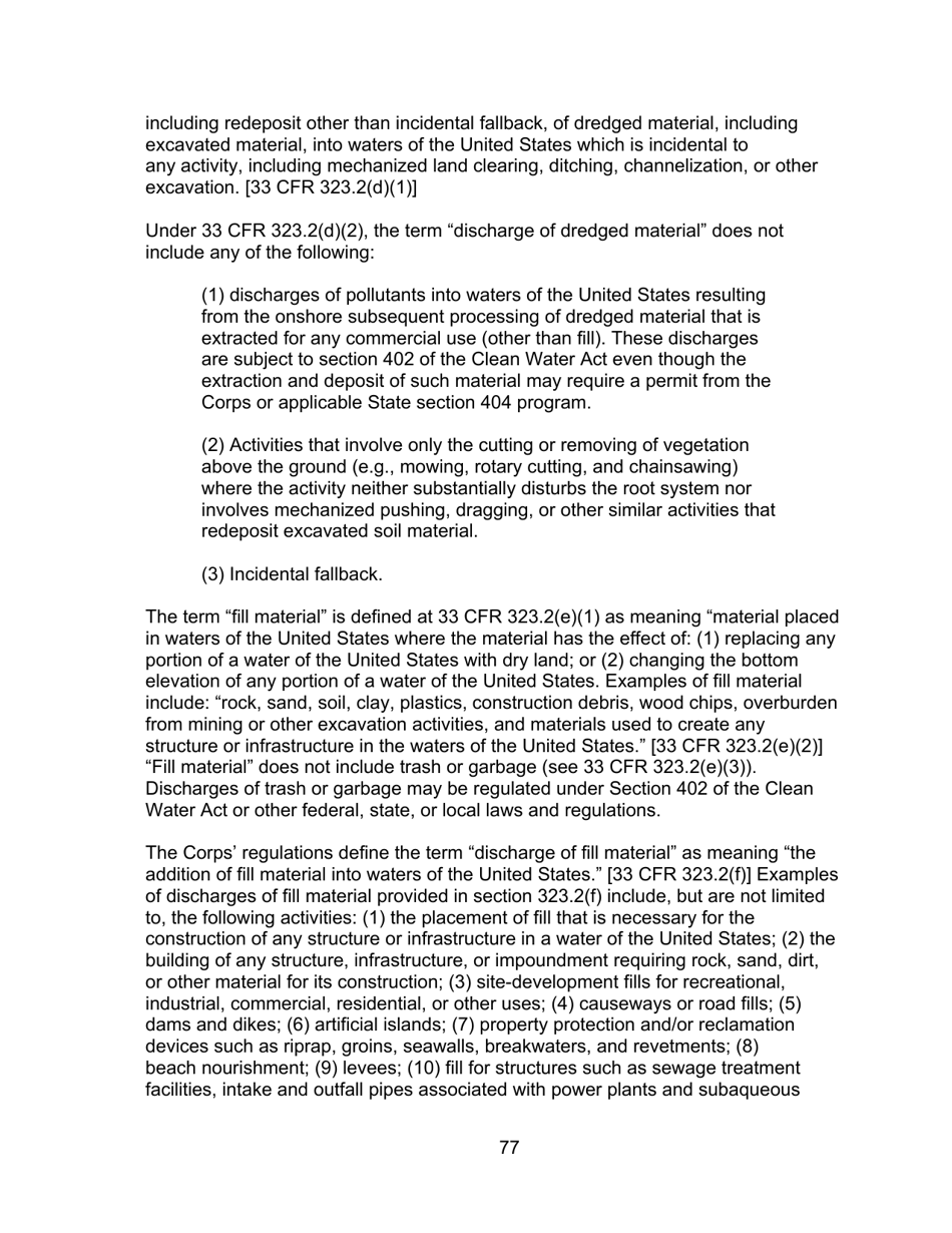Decision Document Nationwide Permit 12, Page 77