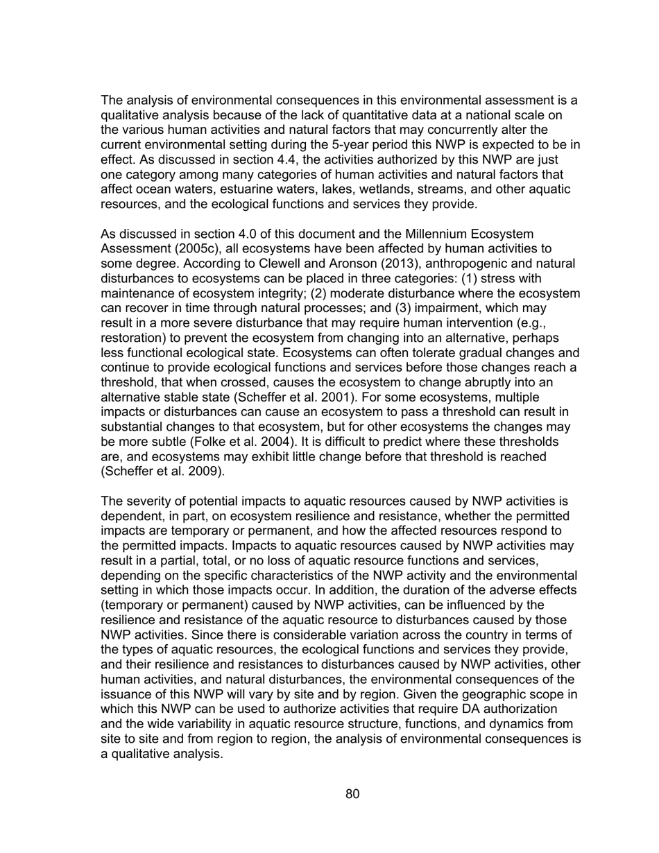 Decision Document Nationwide Permit 12, Page 80