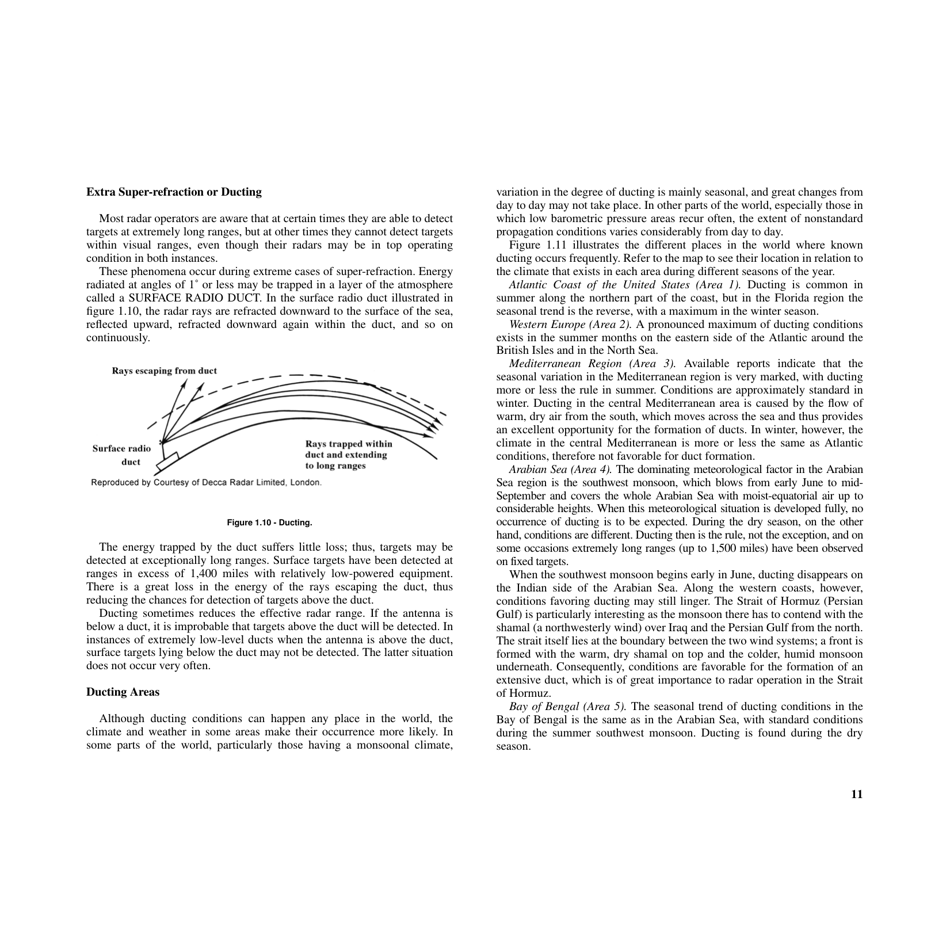Chapter 1 - Basic Radar Principles and General Characteristics - National Geospatial-Intelligence Agency, Page 11