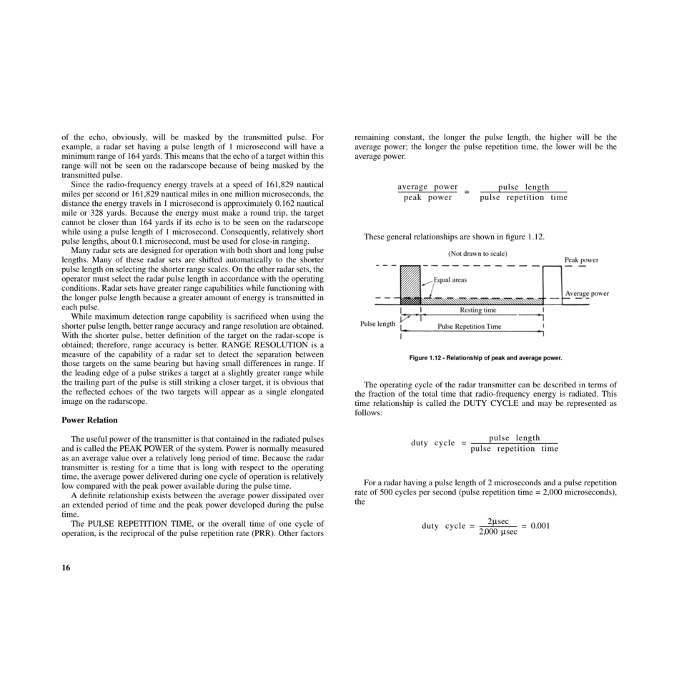 Chapter 1 - Basic Radar Principles and General Characteristics - National Geospatial-Intelligence Agency, Page 16