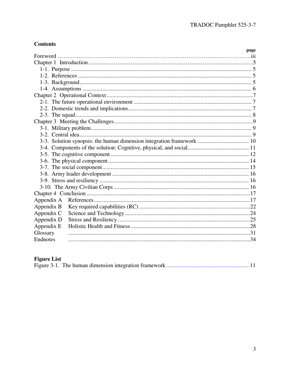 Tradoc Pamphlet 525-3-7 - the U.S. Army Human Dimension Concept, Page 7