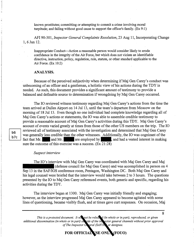 Report of Investigation (S8011p) - Major General Michael J. Carey, Page 10