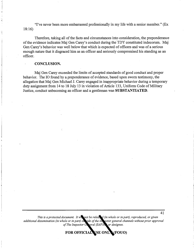 Report of Investigation (S8011p) - Major General Michael J. Carey, Page 43