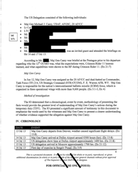 Report of Investigation (S8011p) - Major General Michael J. Carey, Page 6