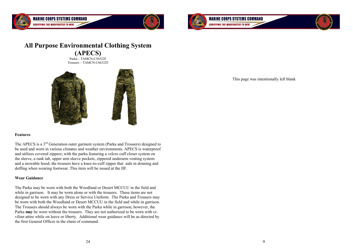 Organizational Clothing and Equipment Wear Guide, Page 9