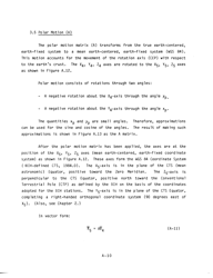 Transformation of Eci (Cis, Epoch ) Coordinates T0 Wgs 84 (Cts, Ecef) Coordinates - National Geospatial-Intelligence Agency, Page 10