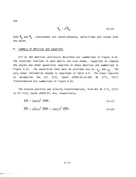 Transformation of Eci (Cis, Epoch ) Coordinates T0 Wgs 84 (Cts, Ecef) Coordinates - National Geospatial-Intelligence Agency, Page 11