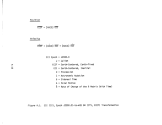 Transformation of Eci (Cis, Epoch ) Coordinates T0 Wgs 84 (Cts, Ecef) Coordinates - National Geospatial-Intelligence Agency, Page 16