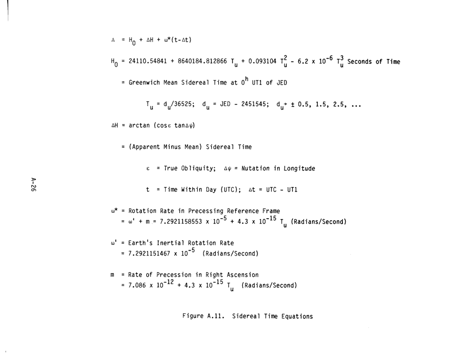 Transformation of Eci (Cis, Epoch ) Coordinates T0 Wgs 84 (Cts, Ecef) Coordinates - National Geospatial-Intelligence Agency, Page 26