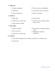&quot;Home Inspection Checklist Template for Sellers&quot;, Page 2