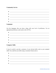 &quot;Curriculum Vitae (Cv) Template&quot;, Page 8