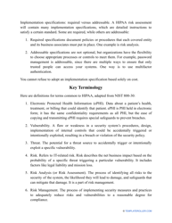 HIPAA Risk Assessment Template, Page 2