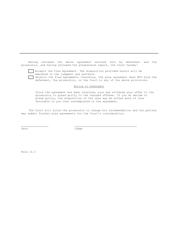 Sample Form 21 Plea Agreement - Alabama, Page 2