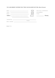 Sample Form 6 Notice to Defendant of Waiver of Right to Be Present - Alabama, Page 2