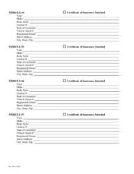 Form FLC-005 Farm Labor Contractor&#039;s Vehicle Information Sheet - Idaho, Page 2