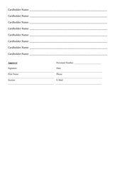 Approver Agreement Form - Travel Card - Louisiana, Page 2