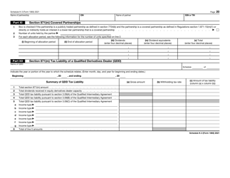 IRS Form 1065 Schedule K-3 Partner&#039;s Share of Income, Deductions, Credits, Etc. - International, Page 20