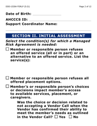 Form DDD-1530A-LP Managed Risk Agreement Services and/or Placement - Large Print - Arizona, Page 2