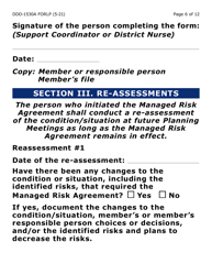 Form DDD-1530A-LP Managed Risk Agreement Services and/or Placement - Large Print - Arizona, Page 6