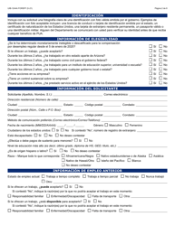 Formulario UIB-1244A-S Solicitud Inicial Para Asistencia De Desempleo Por La Pandemia - Arizona (Spanish), Page 2