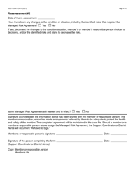 Form DDD-1530A Managed Risk Agreement Services and/or Placement - Arizona, Page 4