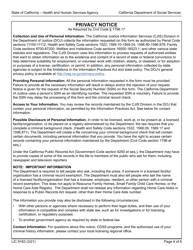 Form LIC9163 Request for Live Scan Service - Community Care Licensing - California, Page 4