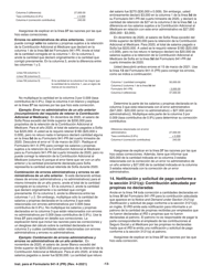 Instrucciones para IRS Formulario 941-X (PR) Ajuste a La Declaracion Federal Trimestral Del Patrono O Reclamacion De Reembolso (Puerto Rican Spanish), Page 13